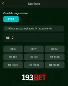 deposits 193BET